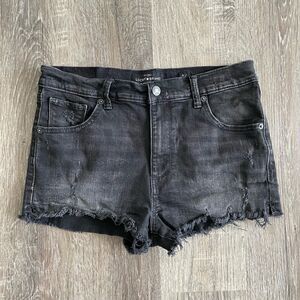 Lucky Brand The High Rise Shortie Denim Jean Shorts - Size: 6 / 28